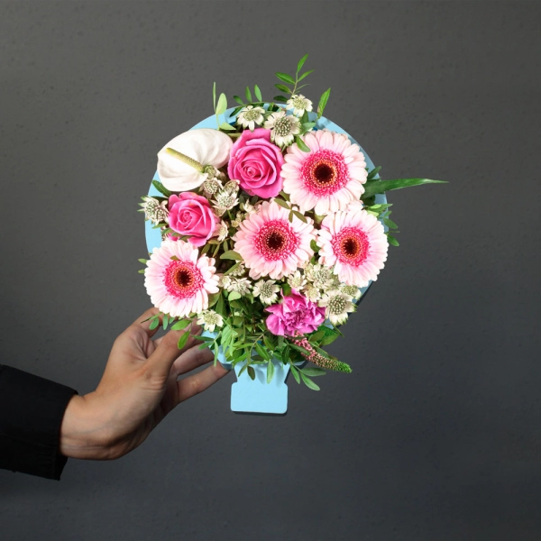 Коробка з пінопласту для квітів Повітряна куля